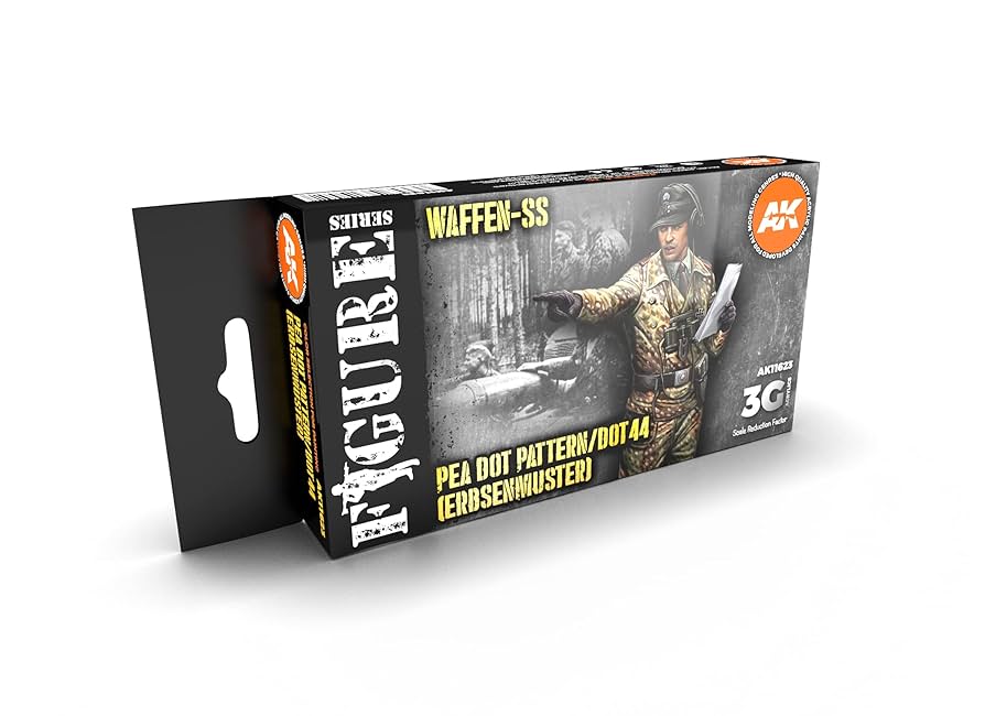 小物 AK Amazon.com: AK Interactive 3G Waffen SS 44 DOT 制服顏色